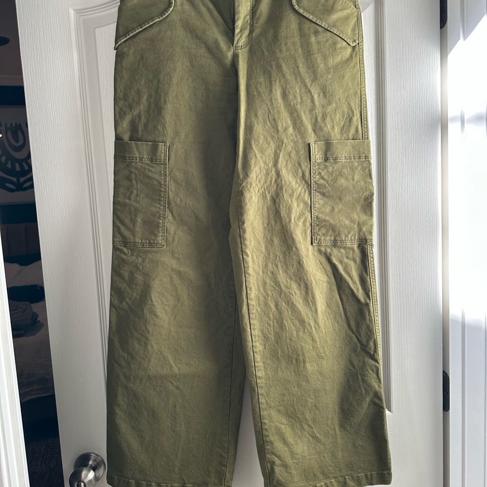 Women’s Banana Republic Green Wide Leg Pants
